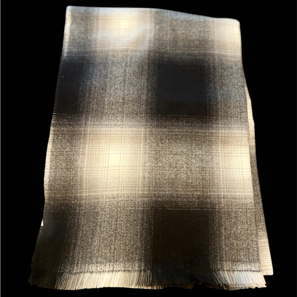 Banana Republic Plaid Gradient Scarf